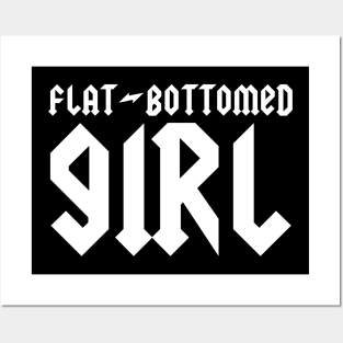 Flat-Bottomed Girl Posters and Art